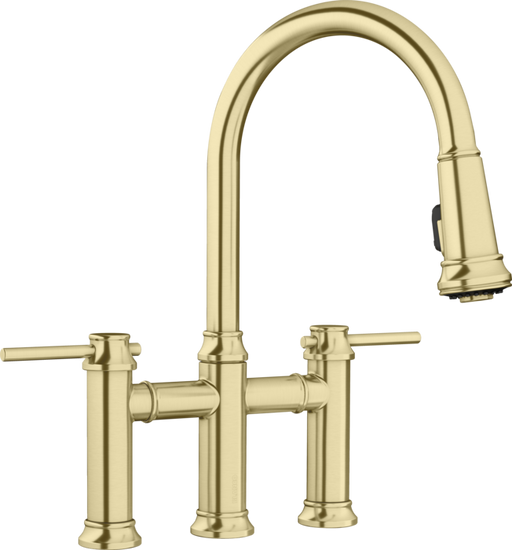 BLANCO EMPRESSA BRIDGE 1.5 GPM SATIN GOLD
