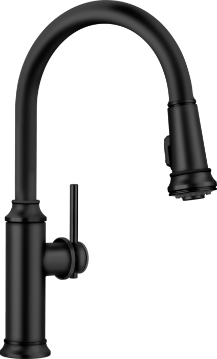 BLANCO EMPRESSA HIGH ARC 1.5 GPM MATTE BLACK