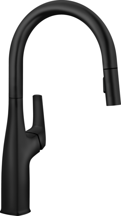 BLANCO RIVANA HIGH ARC 1.5 GPM MATTE BLACK