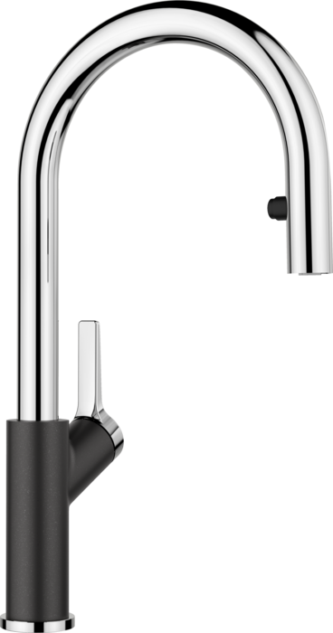BLANCO URBENA PULL DOWN 1.5 GPM CHROME/ANTHRACITE