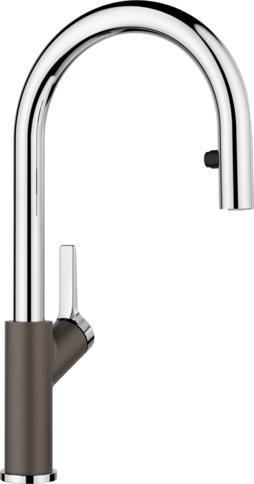 BLANCO URBENA PULL DOWN 1.5 GPM CHROME/CAFÉ 