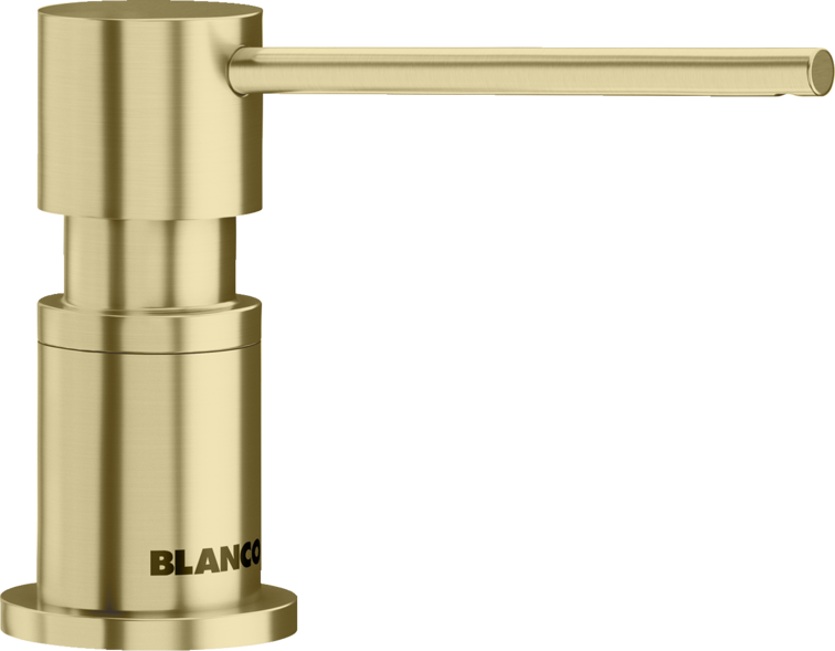 BLANCO LATO SOAP DISPENSER SATIN GOLD