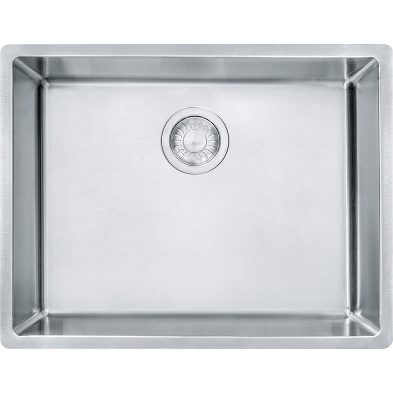 Franke CUX11021-ADA-CA Cube 18G Stainless Steel Single 27Cab - Ada
