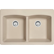Franke ED33229-1-CA Ellipse DM Granite Double 36Cab
