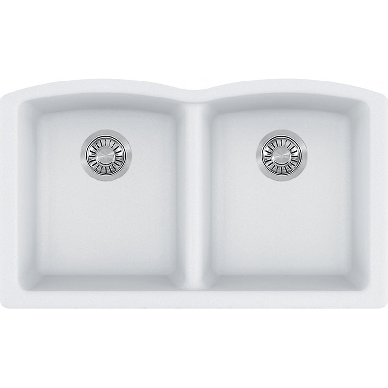 Franke ELG120-CA Ellipse Undermount Granite Double 36Cab