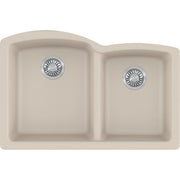 Franke ELG160-CA Ellipse Undermount Granite Double 36Cab