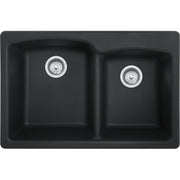 Franke EO33229-1-CA Ellipse DM Granite Double 36Cab