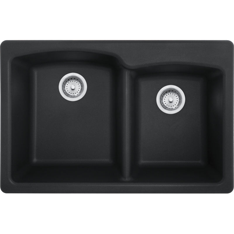 Franke EO33229-1-CA Ellipse DM Granite Double 36Cab