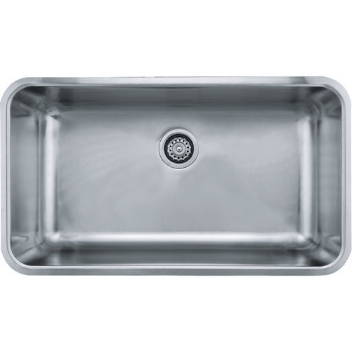 Franke GDX11031-CA Grande Undermount 18G Stainless Steel Single 36Cab