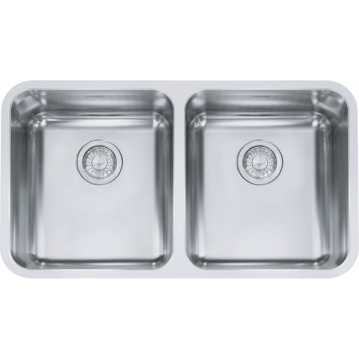 Franke GDX12031-CA Grande Undermount 18G Stainless Steel Double 36Cab