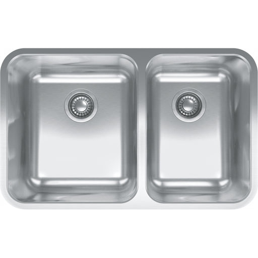 Franke GDX16031RH-CA Grande Undermount 18G Stainless Steel Double 36Cab