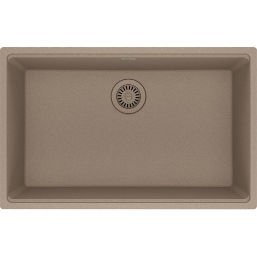 Franke MAG11028-S Maris Undermount Granite Single 33Cab with Strainer Basket