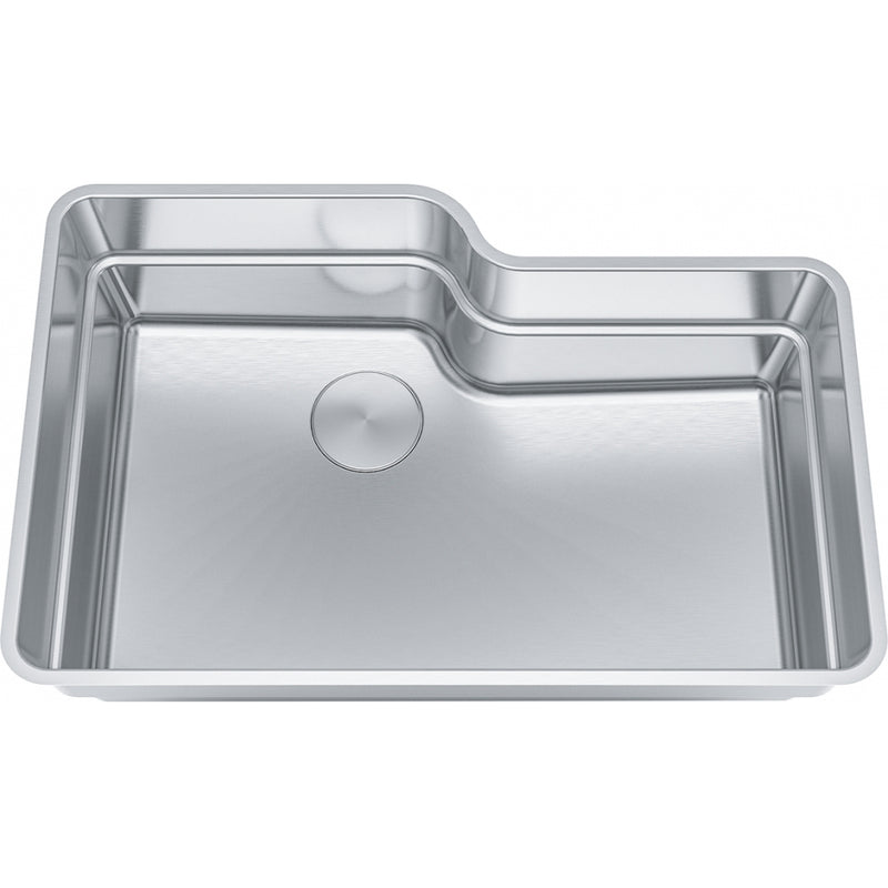 Franke OR2X110-S Orca 2.0 Undermount 18G Stainless Steel Single 36Cab with Strainer Basket