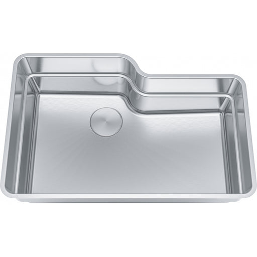 Franke OR2X110-S Orca 2.0 Undermount 18G Stainless Steel Single 36Cab with Strainer Basket