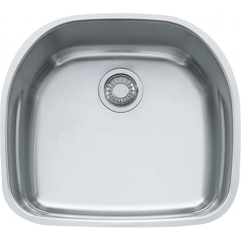 Franke PRX11021-CA Prestige Undermount 18G Stainless Steel Single 27Cab
