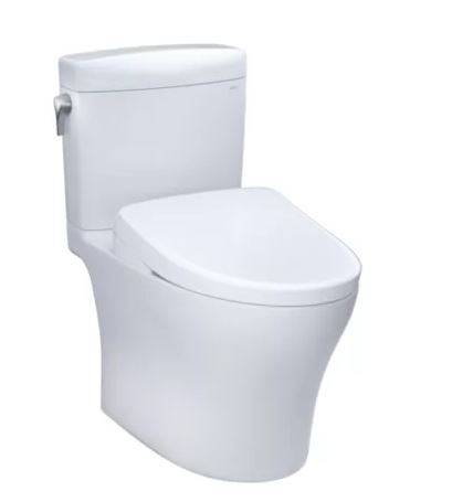 TOTO MW4364726CEMFGN 2 PIECE AQUIA IV CUBE WITH  WASHLET+