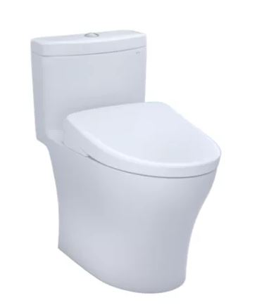 TOTO MW6464726CEMFGN 1 PIECE AQUIA IV WITH  WASHLET+ S7
