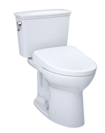TOTO MW7864726CEFGA.10 DRAKE 10" TRANSITIONAL WITH  WASHLET+ AND AUTO FLUSH