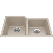 Kindred MGC2031U-9 Urban Undermount Granite Double Sink 36Cab
