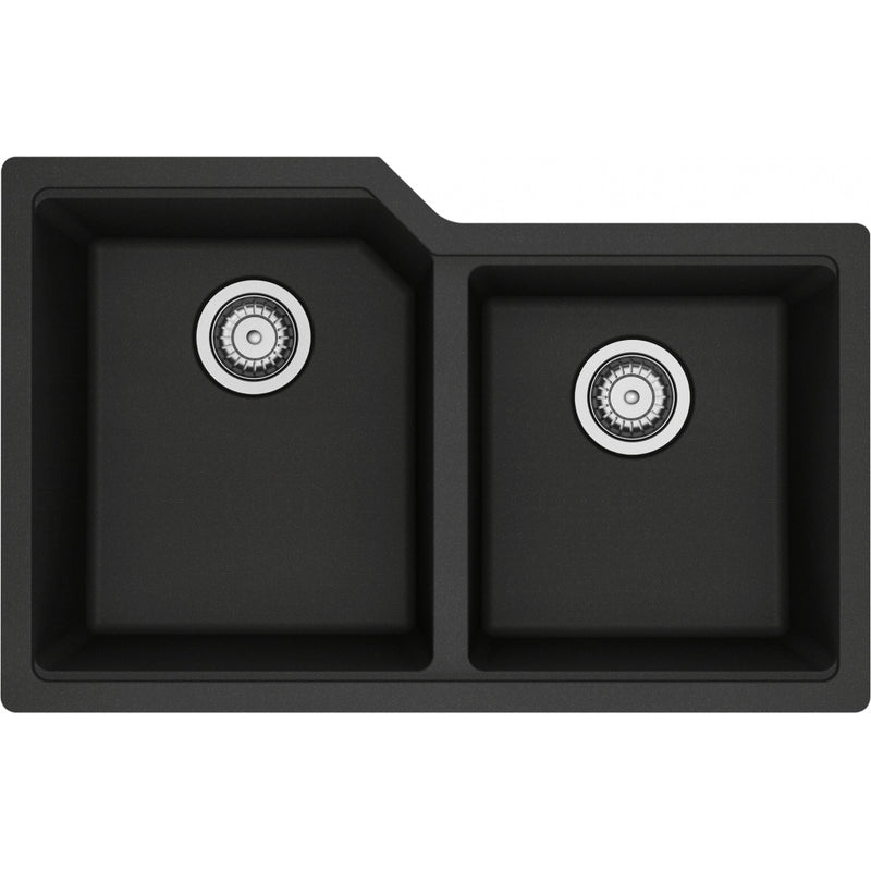 Kindred MGC2031U-9 Urban Undermount Granite Double Sink 36Cab