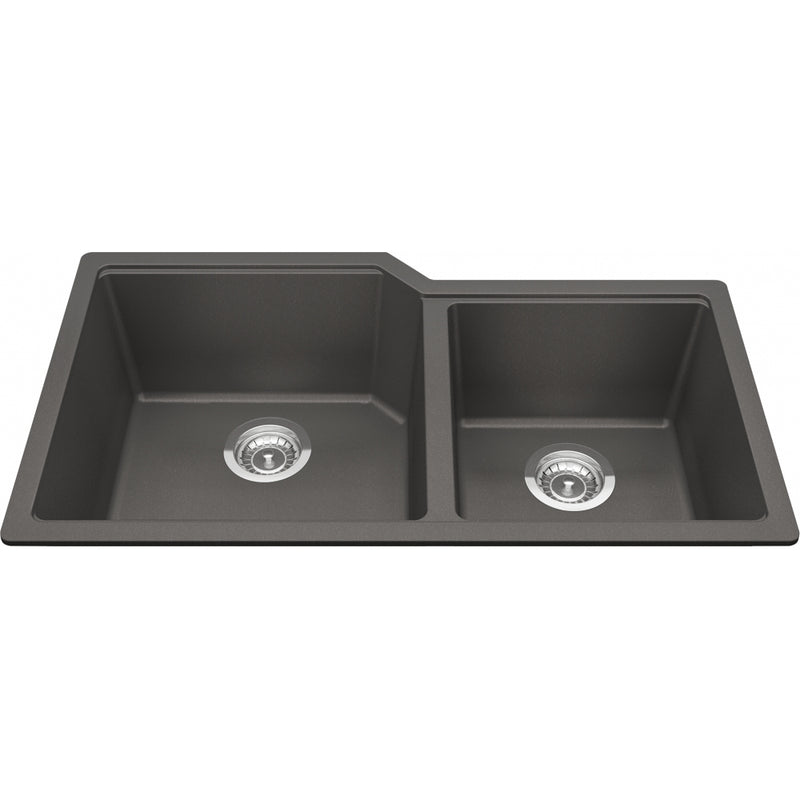Kindred MGC2034U-9 Urban Undermount Granite Double Sink 39Cab