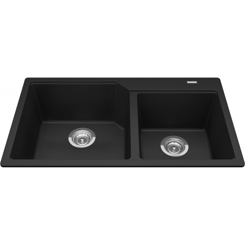 Kindred MGCM2034-9 Urban Undermount Granite Double Sink 36Cab