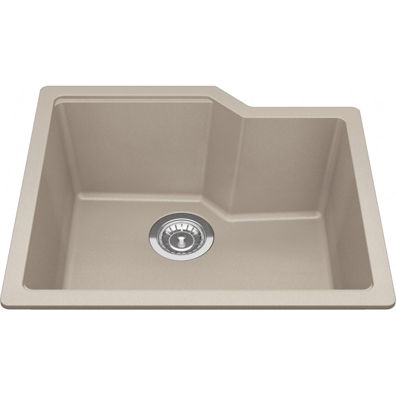 Kindred MGS2022U-9 Urban Undermount Granite Single Sink 27Cab