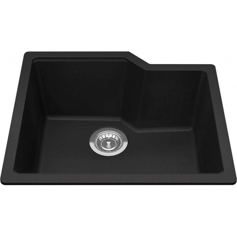Kindred MGS2022U-9 Urban Undermount Granite Single Sink 27Cab