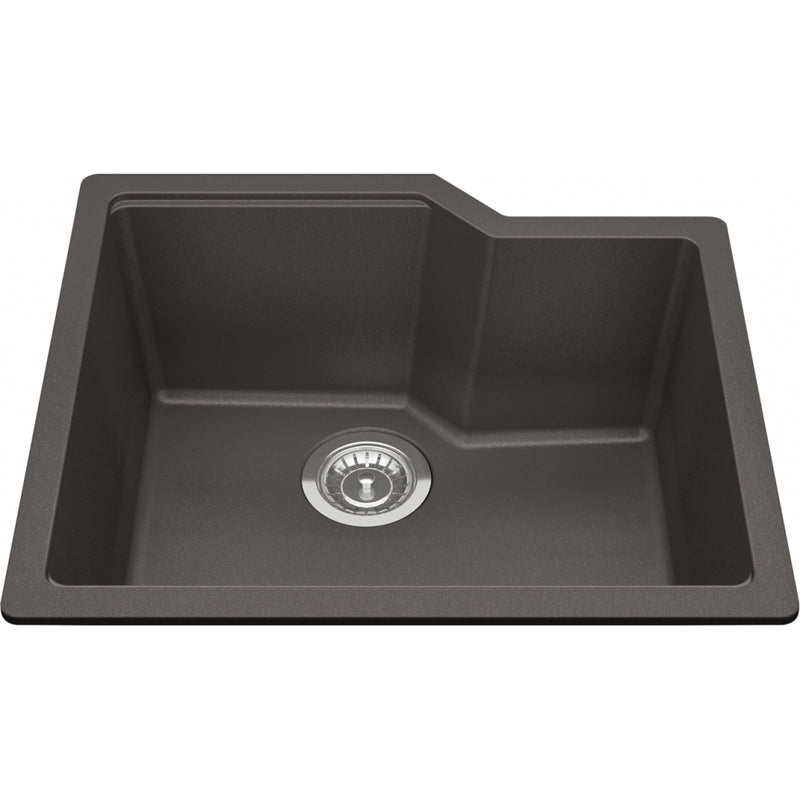 Kindred MGS2022U-9 Urban Undermount Granite Single Sink 27Cab
