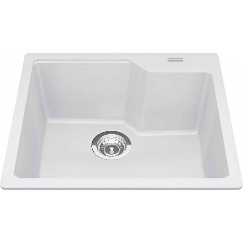 Kindred MGSM2022-9 Urban Undermount Granite Single Sink 24Cab
