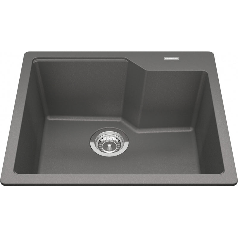 Kindred MGSM2022-9 Urban Undermount Granite Single Sink 24Cab