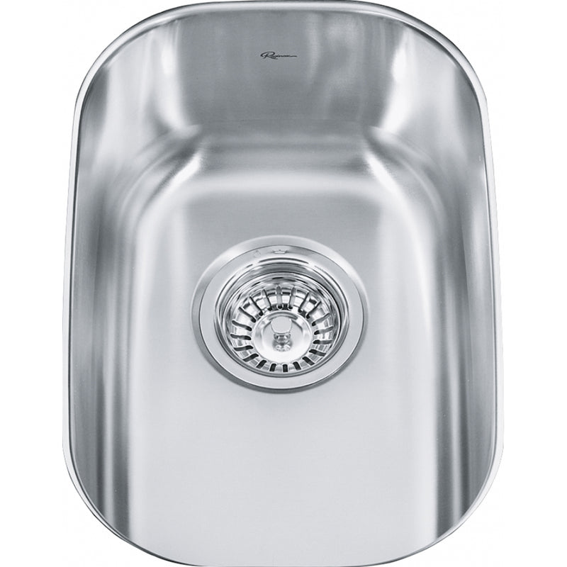 Kindred NS1813U-7 Reginox Undermount 18G Stainless Steel Single Sink
