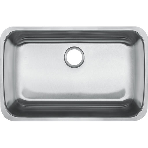 Kindred RSU1829-55 Reginox Undermount 18G Stainless Steel Single Sink - ADA Sink