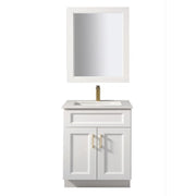 TC 30" Shaker Single Sink Vanity with Bevelled Panels