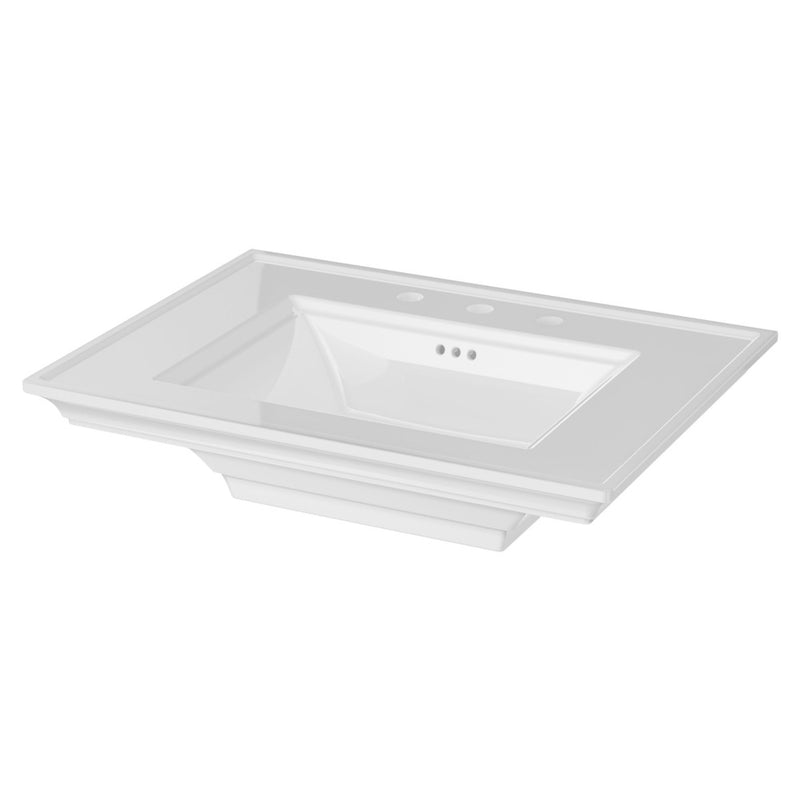 American Standard Town Square S 8-Inch Widespread Pedestal Sink Top
