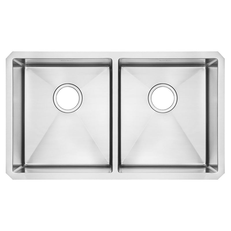 American Standard Pekoe 29 x 18-Inch Stainless Steel Undermount Double Bowl Kitchen Sink