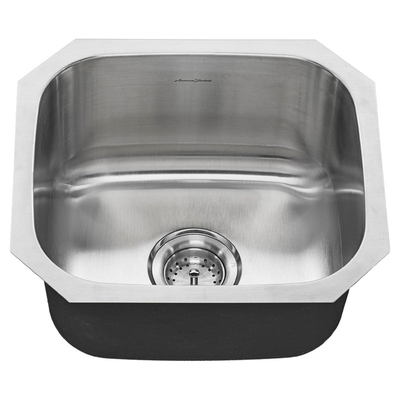 American Standard Portsmouth 18 x 16-Inch Stainless Steel Undermount Single Bowl Kitchen Sink