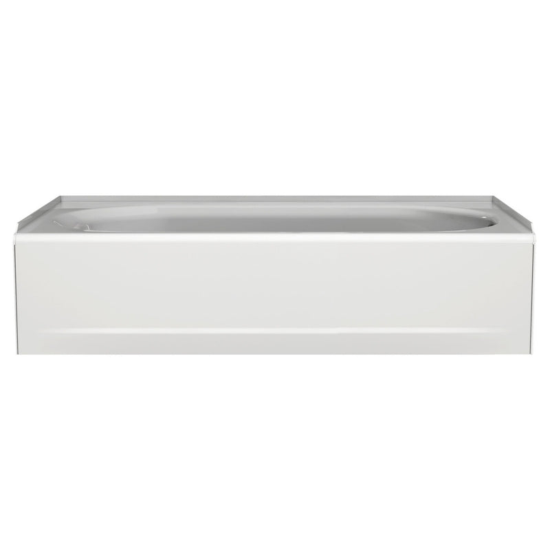 American Standard Princeton Americast 60 x 30-Inch Integral Apron Bathtub Right-Hand Outlet With Integral Drain