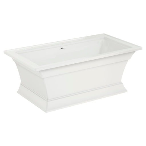 American Standard Town Square S 68 x 36-Inch Freestanding Bathtub Center Drain With Integrated Overflow