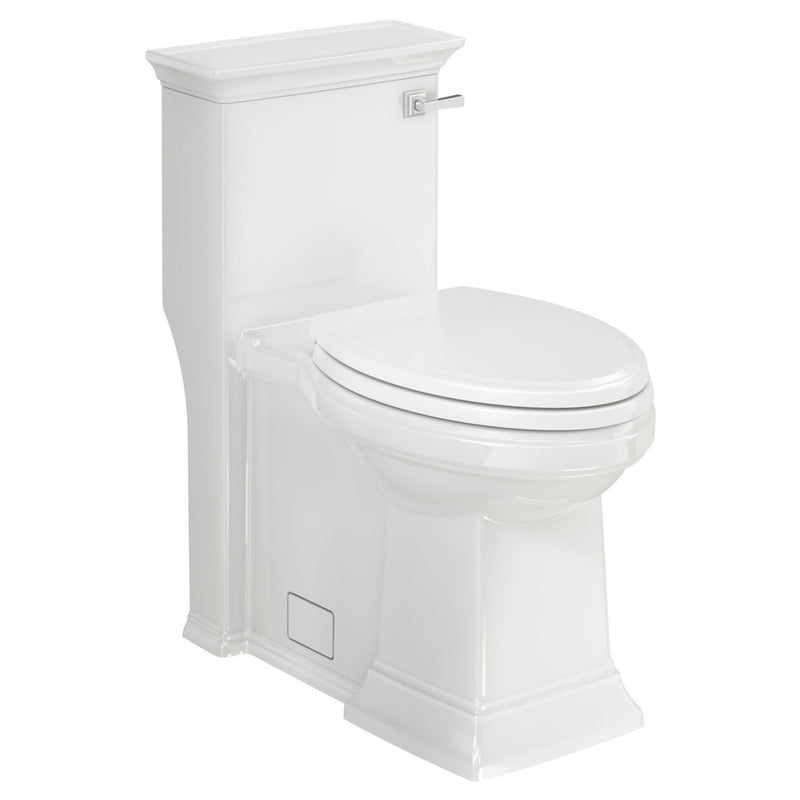 American Standard Town Square S One-Piece 1.28 gpf/4.8 Lpf Chair Height Right-Hand Trip Lever Elongated Toilet With Seat