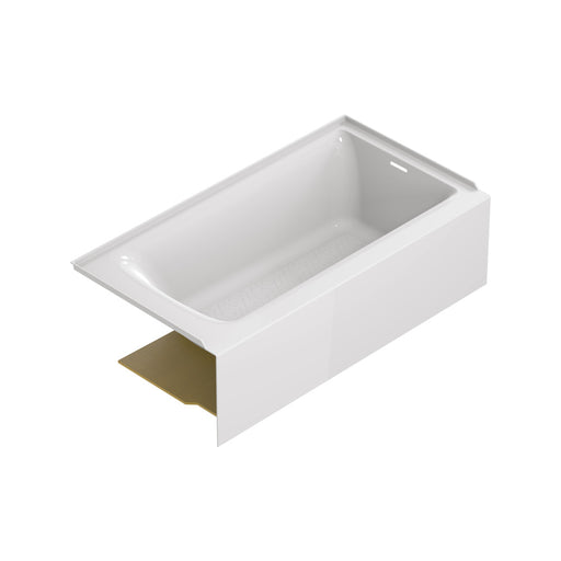 American Standard Aspirations 60 x 32-Inch Integral Apron Bathtub With Right-Hand Drain