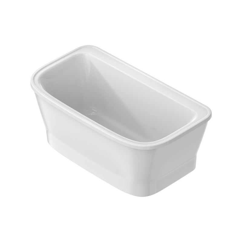 American Standard Aspirations 60 x 34-Inch Freestanding Bathtub With White Drain and Overflow