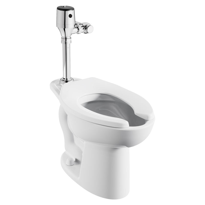 American Standard Ultima Selectronic Exposed Toilet Flush Valve Diaphragm Type Battery Dual Flush 1.28/1.1 gpf (4.8/4.2 Lpf)