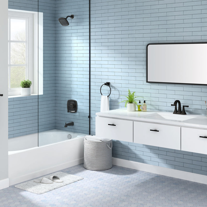American Standard Westerly 4-In. Centerset 2-Handle Bathroom Faucet 1.2 GPM with Lever Handle