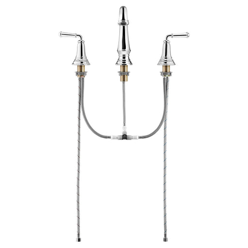 American Standard Delancey 8-Inch Widespread 2-Handle Bathroom Faucet 1.2 gpm/4.5 L/min With Lever Handles