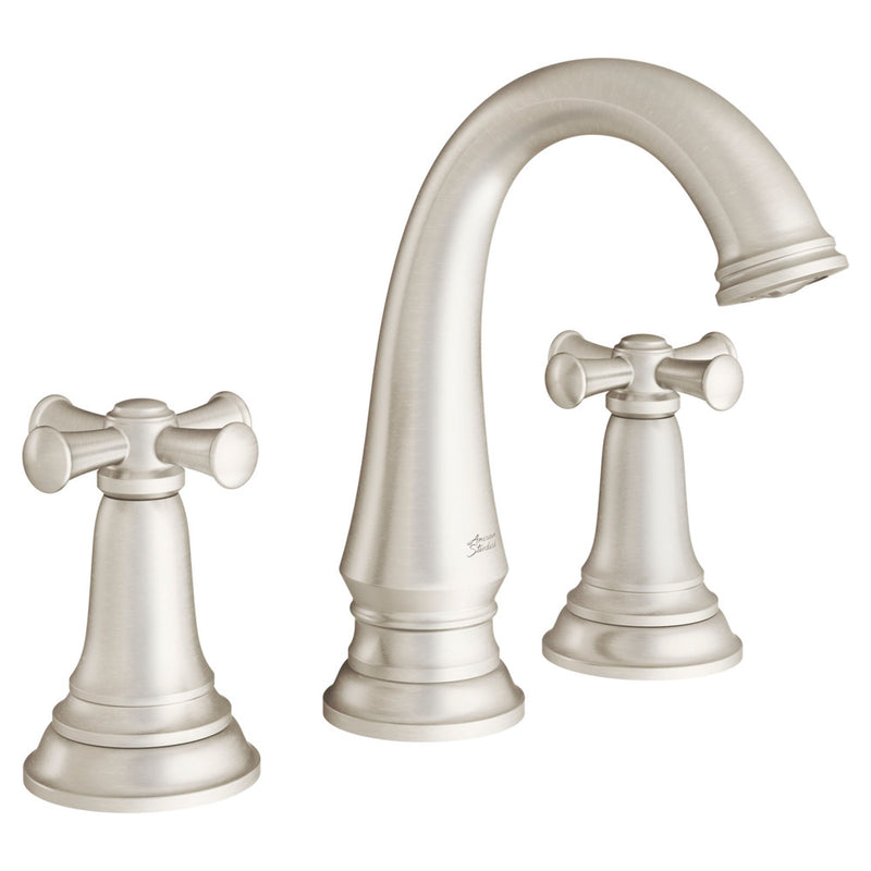 American Standard Delancey 8-Inch Widespread 2-Handle Bathroom Faucet 1.2 gpm/4.5 L/min With Cross Handles