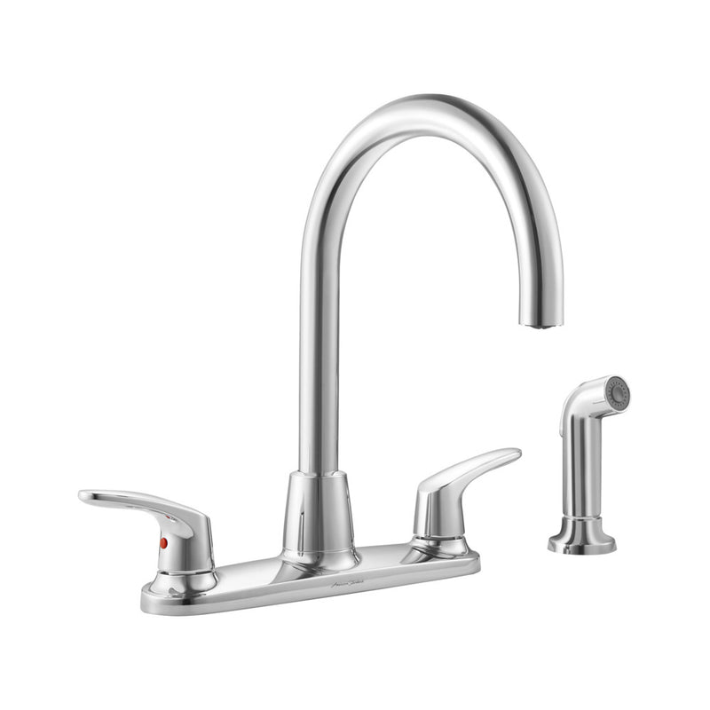 American Standard Colony PRO 2-Handle Kitchen Faucet 1.5 gpm/5.7 L/min With Side Spray