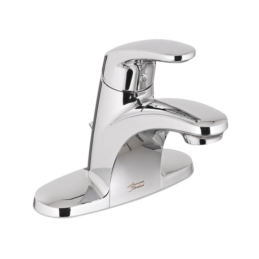 American Standard Colony PRO 4-Inch Centerset Single-Handle Bathroom Faucet 0.5 gpm/1.9 L/min Less Drain With Lever Handle