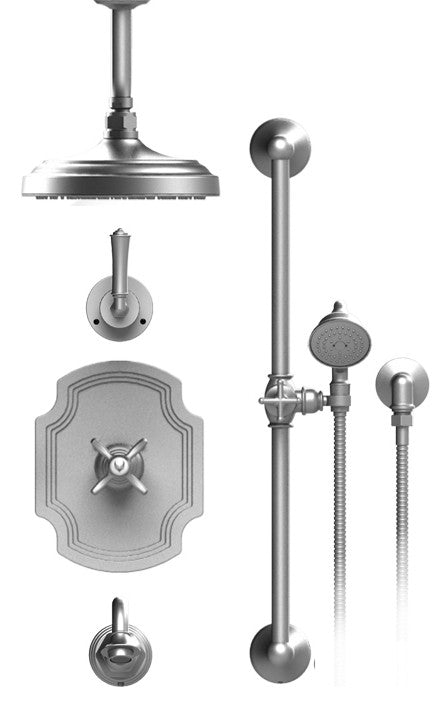 Rubinet T25RVL RAVEN - TRIM TEMPERATURE CONTROL KIT
