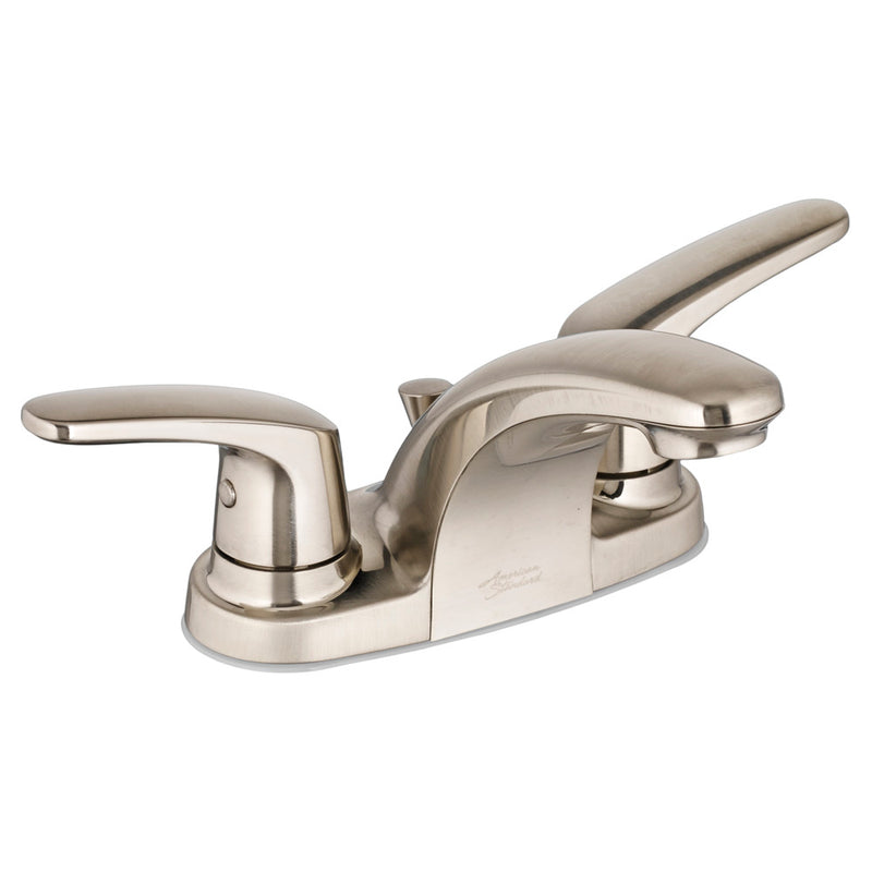 American Standard Colony PRO 4-Inch Centerset 2-Handle Bathroom Faucet 1.2 gpm/4.5 Lpm Less Drain, With Lever Handles